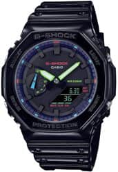 G-Shock GA-2100RGB-1A - בעיצוב צבעוני בהשראת מכשירי גיימינג