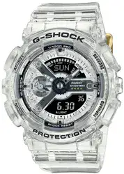 Casio G-Shock GMA-S114RX-7A- אחריות יבואן רשמי l שעון יד ג׳י שוק בגוון שקוף