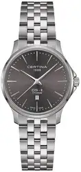 Certina C045.010.44.081.00 - אחריות יבואן רשמי l שעון סרטינה DS-8 Lady 31mm דגם חדש l שעון יד סרטינה לאישה l עשוי טיטניום l