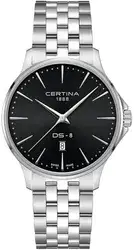 Certina C045.410.11.051.00 - אחריות יבואן רשמי l שעון סרטינה DS-8 Gent 40mm דגם חדש l שעון יד סרטינה לגבר