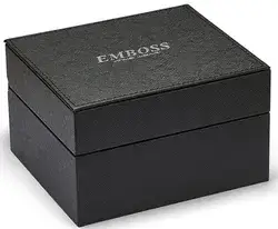 Emboss EMQUMCYGBSB000 - אחריות יבואן רשמי l שעון אמבוס קוואדרו דגם חדש l שעון יד כרונוגרף לגבר מנגנו