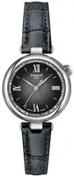 Tissot T152.010.16.038.00 אחריות יבואן רשמי l שעון יוקרתי לאישה l שעון טיסו עשוי פלדה אל-חלד בשילוב רצועת עור בעיצוב מדהים l