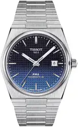 Tissot PRX T137.407.11.051.01 אחריות יבואן רשמי l שעון אוטומטי יוקרתי l שעון טיסו לגבר T1374071105101 בעיצוב אלגנטי מרשים l