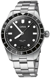 Oris 0140077724054-0782018 אחריות יבואן רשמי l שעון יד אוריס לגבר l מסדרת שעוני Divers Sixty-five 12h Calibre 400 Oris אוטומטי l