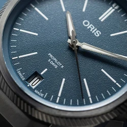 Oris 01 400 7778 7155-07 7 20 01TLC שעון יד אוריס עשוי טיטניום יוניסקס