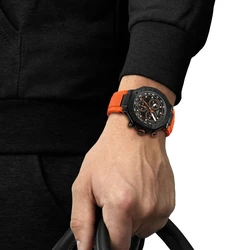 Tissot T141.417.37.051.02 אחריות יבואן רשמי טיסו T-Race Quartz Chronograph לגבר l שעון טיסו לגבר T1414173705102 בעיצוב בהשראת אופני מירוץ l