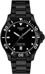Tissot T120.410.33.051.00 אחריות יבואן רשמי טיסו Seastar 1000 Quartz לגבר l שעון טיסו לגבר T1204103305100 עמיד במים 300M צלילה l