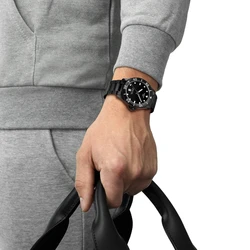 Tissot T120.410.33.051.00 אחריות יבואן רשמי טיסו Seastar 1000 Quartz לגבר l שעון טיסו לגבר T1204103305100 עמיד במים 300M צלילה l