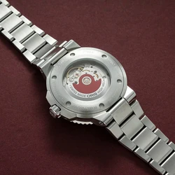Oris 0173377664150-Set אחריות יבואן רשמי l שעון יד אוריס לוח עשוי מבקבוקי פלסטיק ממוחזרים l מסדרת שעוני Aquis Date Oris אוטומטי l