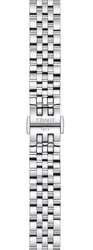 Tissot T006.207.11.096.00 אחריות יבואן רשמי טיסו לאישה לוח השעון משובץ יהלומים l שעון טיסו T0062071109600 לאישה מנגנון אוטומטי l