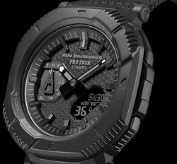 Casio PRO TREK PRJ-B001WM-1 אחריות יבואן רשמי l שעון יד פרו טרק עיצוב חדשני l אנלוגי דיגיטילי / עשוי שרף על בסיס ביו