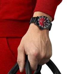 Tissot T120.410.33.421.00 אחריות יבואן רשמי טיסו יוניסקס l שעון טיסו 300M צלילה יוקרתי T1208072205101 שעון יוקרתי שוויצרי l