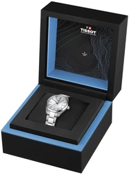 Tissot T150.210.11.031.01 אחריות יבואן רשמי טיסו לאישה l שעון טיסו יוקרתי לוח השעון בהשראת האלפים T1502101103101 שעון יוקרתי שוויצרי l