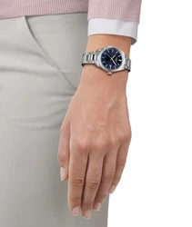 Tissot T150.210.11.041.01 אחריות יבואן רשמי טיסו לאישה l שעון טיסו יוקרתי לוח השעון בהשראת האלפים T1502101104101 שעון יוקרתי שוויצרי l