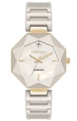 Anne Klein AK/5064GPTN נשים קרמיקה חדש !
