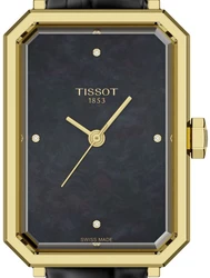 T160.110.36.126.00 שעון טיסו מרובע לאישה שעוני tissot מרובעים לאישה אחריות יבואן רשמי