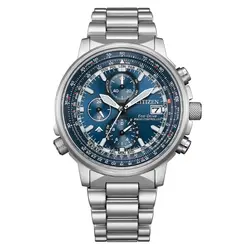 CIAT830058L שעון טייסים שחור סולארי רדיו קונטרול