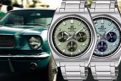 EFB-730D-2B אדיפיס חדש זכוכית ספיר Casio edifice