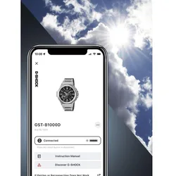 GST-B1000D-3AJF קארבון בלוטוס סולארי סדרה חדשה Casio g-shock .