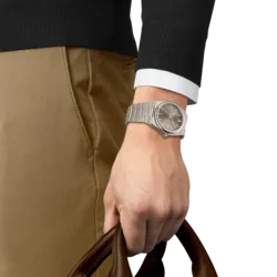 Tissot PRX Automatic Anthracite Dial Titanium Men's Watch T137.807.44.061.00