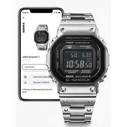 CASIO GMW-B5000BT-1D מיוצר ביפן בלוטות' וטעינה סולארית Casio g-shock.