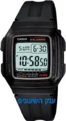 CASIO F-201WA-1A סי טיים ענק השעונים
