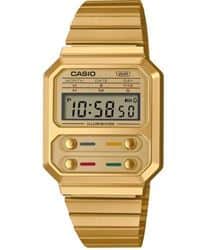 שעון קסיו יוניסקס בעיצוב וינטג’ רטרו A100WEG-9A.