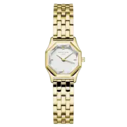 שעון יד לאישה רוספילד - ROSEFIELD Gemme Gold GWGSG-G02 Rosefield - רוזפילד