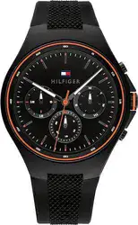 Tommy Hilfiger 1792056 - שעון טומי הילפיגר l שעון ספורט אלגנט לגבר l שעון רצועת סיליקון l