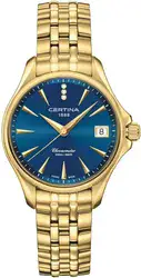 Certina C032.051.33.046.00 - אחריות יבואן רשמי l שעון סרטינה לאישה משובץ יהלומים דגם חדש l שעון יד סרטינה 200M למים l