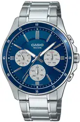 Casio MTP-1374D-2A3 - אחריות יבואן רשמי l שעון יד לגבר l שעון קסיו בעיצוב ספורט אלגנט l