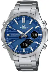 Casio EFV-C120D-2A - אחריות יבואן רשמי l שעון יד לגבר l שעון קסיו אנלוגי דיגיטלי l