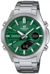 Casio EFV-C120D-3A - אחריות יבואן רשמי l שעון יד לגבר l שעון קסיו אנלוגי דיגיטלי l