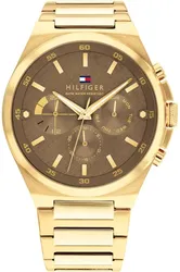 Tommy Hilfiger 1792090 שעון יד טומי הילפיגר l שעון לגבר בעיצוב משגע l שעון רצועת חוליות פלדה אל-חלד l מלאי מוגבל l