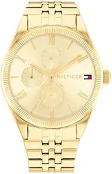 Tommy Hilfiger 1782592 שעון יד טומי הילפיגר l שעון לאישה בעיצוב משגע l שעון רצועת חוליות פלדה אל-חלד l מלאי מוגבל l