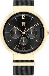 Tommy Hilfiger 1782540 שעון יד טומי הילפיגר l שעון לאישה בעיצוב משגע l שעון רצועת רשת פלדה אל-חלד l מלאי מוגבל l