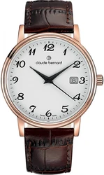 Claude Bernard 53007-37R-BB אחריות יבואן רשמי l שעון אלגנטי לגבר l שעון שוויצרי קלוד ברנרד l להיט ענק l