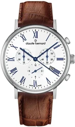 Claude Bernard 10258-3-BRBU אחריות יבואן רשמי l שעון אלגנטי לגבר l שעון שוויצרי קלוד ברנרד l להיט ענק l