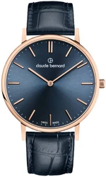 Claude Bernard 20219-37RC-BUIR אחריות יבואן רשמי l שעון אלגנטי לגבר l שעון שוויצרי קלוד ברנרד l להיט ענק l