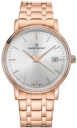 Claude Bernard 53007-37RM-AIR אחריות יבואן רשמי l שעון אלגנטי לגבר l שעון שוויצרי קלוד ברנרד l להיט ענק l