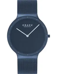 Obaku V307GXLLML גודל 40MM זכוכית ספיר דק מאוד