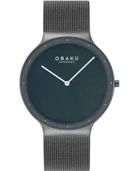 Obaku V307GXUUMU גודל 40MM זכוכית ספיר דק מאוד